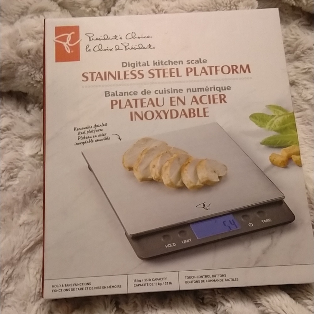 *NIB* Stainless steel Digital Kitchen Scale
